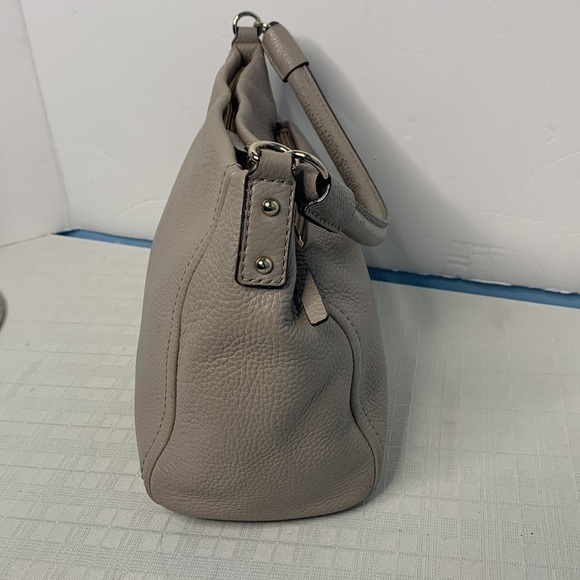kate spade new york cobble hill little curtis leather shoulder bag in cream - Picture 5 of 11